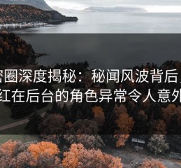 微密圈深度揭秘：秘闻风波背后，网红在后台的角色异常令人意外